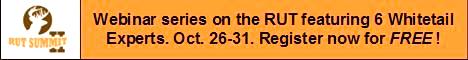 Webinar Series Featuring 6 Whitetail Experts. Oct. 26-31. Register now for FREE.